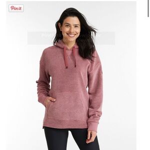 LLBean Women's Tumbled Sherpa, Hooded Pullover